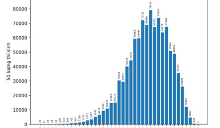 Phổ điểm môn Văn 2023 thi tốt nghiệp THPT Quốc gia 2023